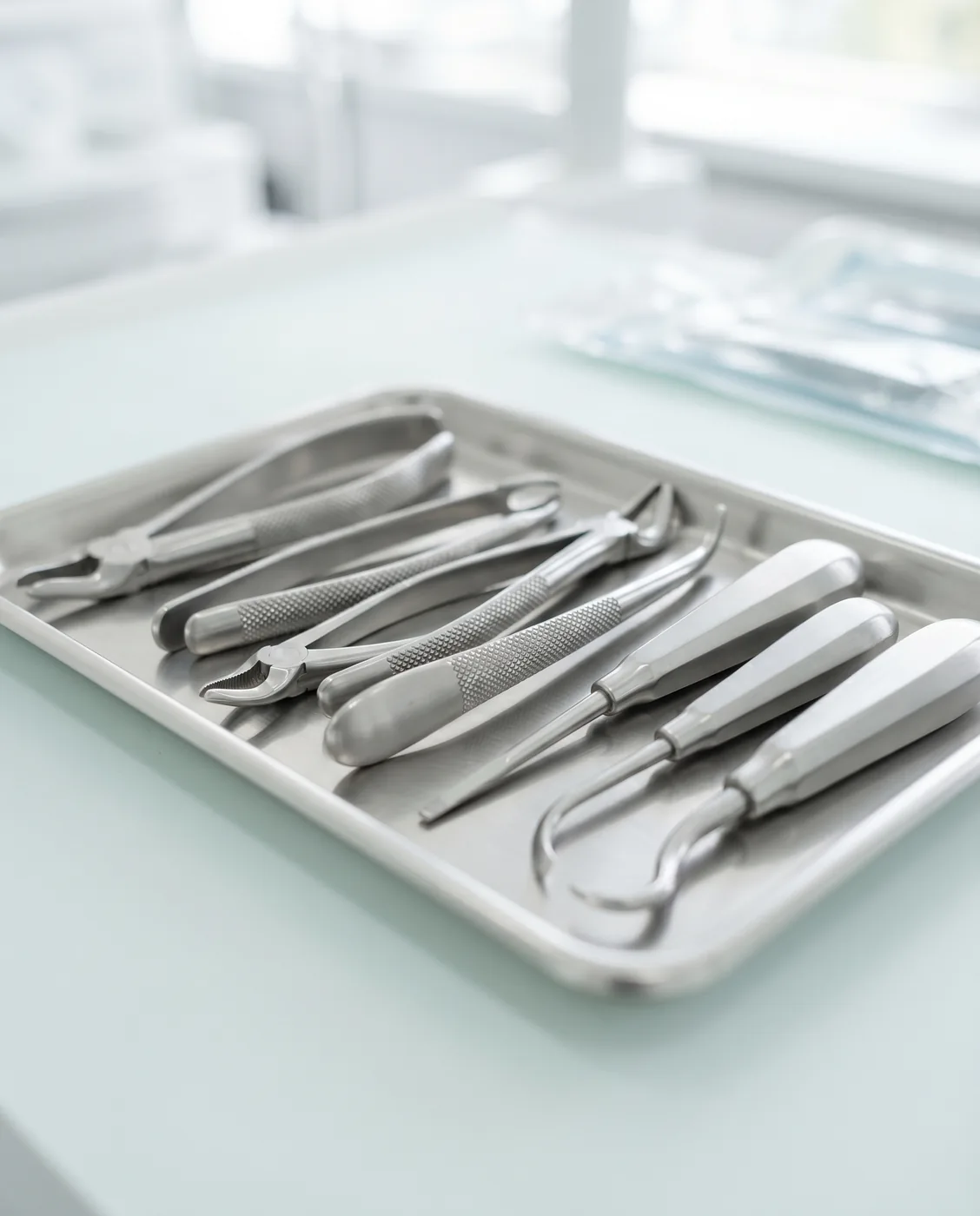 Wisdom tooth removal instruments at Yonge Forest Dental