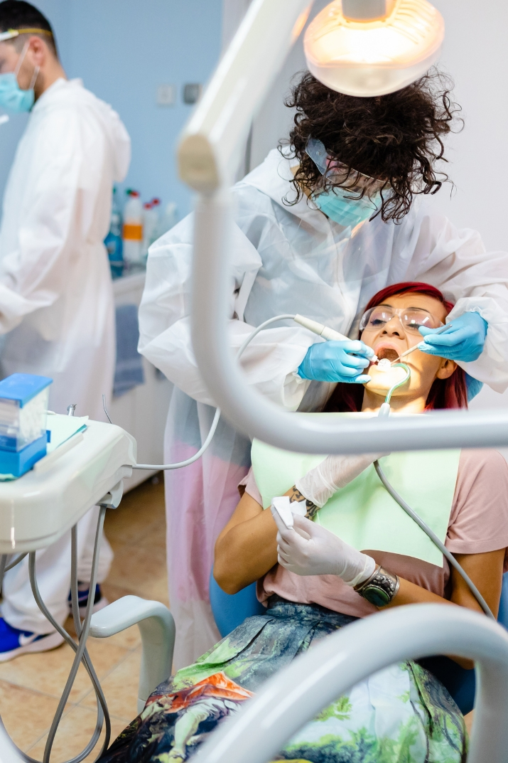 Endodontic treatment at Yonge Forest Dental in Barrie—dentist performing root canal therapy to relieve severe tooth infection and pain